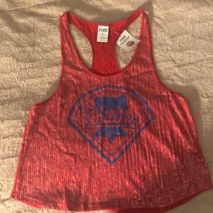 Victoria’s Secret PINK Philly’s tank top NWT